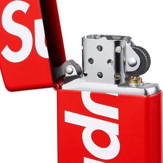 シュプリーム(Supreme)の山田様専用☆18ss☆新品未使用Supreme完売品 Logo Zippo 赤(タバコグッズ)