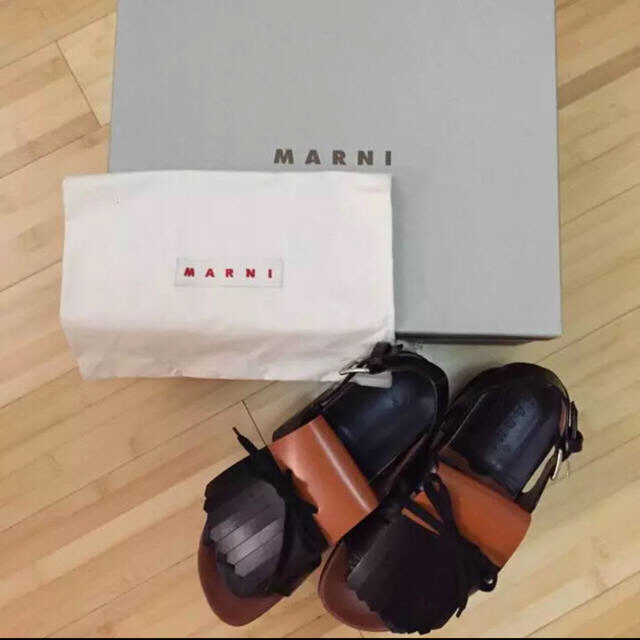 Marni(マルニ)の【なっち様　専用】マルニの2way厚底サンダル レディースの靴/シューズ(サンダル)の商品写真