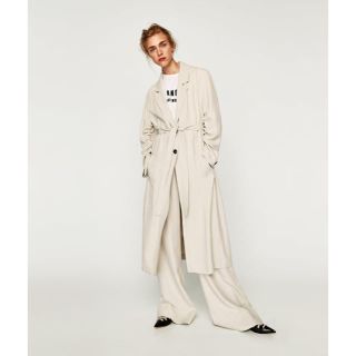 ザラ トレンチコート(レディース)(グレー/灰色系)の通販 23点 | ZARA