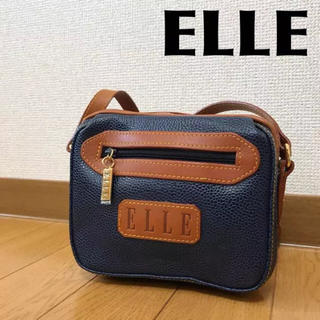 エル(ELLE)の古着屋購入 ELLE ショルダーバッグ レザー 0222(ショルダーバッグ)
