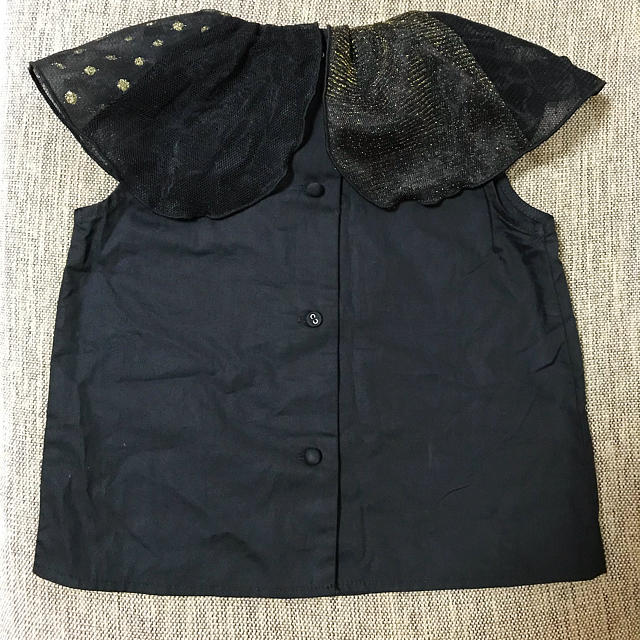 MARKEY'S(マーキーズ)の【tea様 専用】CALMIA パッチワークチュール ブラウス  90 キッズ/ベビー/マタニティのキッズ服女の子用(90cm~)(ブラウス)の商品写真