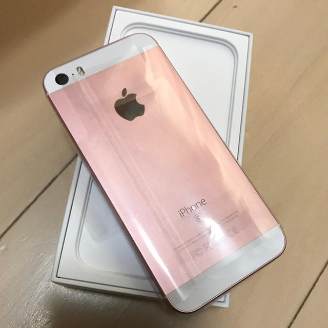 極美品 整備済み ドコモ iPhone SE 16GB ローズゴールドのサムネイル