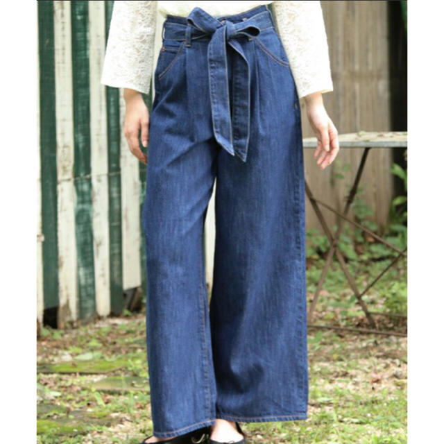 Earth Music Ecology 新品半額 アース Usacottonデニムパンツ タックリボンワイド 広瀬すずの通販 By Merry アースミュージックアンドエコロジーならラクマ Earth Music Ecology 新品半額 アース Usacottonデニムパンツ タックリボンワイド 広瀬すずの通販 By Merry アースミュージックアンドエコロジーならラクマ