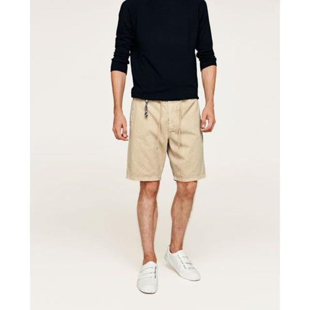 ZARA - ☆ZARA/ザラ ショーツ/短パン バミューダ/メンズ/S☆新品 ZARA - ☆ZARA/ザラ ショーツ/短パン バミューダ/メンズ/S☆新品
