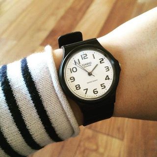 カシオ(CASIO)のチープカシオ CASIO MQ-24-7B2LLJF アナログ 腕時計(腕時計)