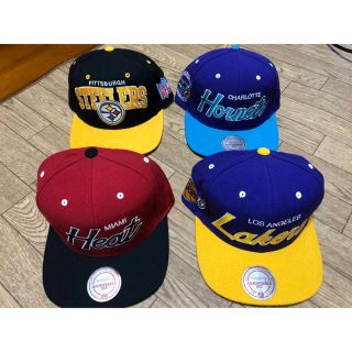 ミッチェルアンドネス(MITCHELL & NESS)のmitchell&ness キャップ 4点セット(キャップ)