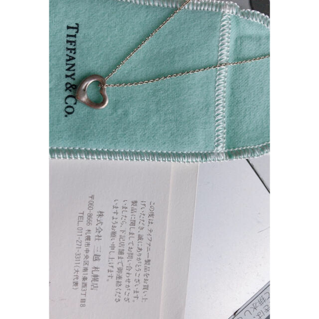 Tiffany & Co.(ティファニー)のオープンハート レディースのアクセサリー(ネックレス)の商品写真