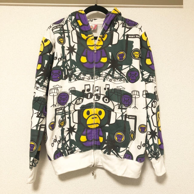 A BATHING APE(アベイシングエイプ)のアベイシングエイプ☆総柄パーカー メンズのトップス(パーカー)の商品写真