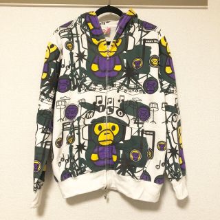 アベイシングエイプ(A BATHING APE)のアベイシングエイプ☆総柄パーカー(パーカー)