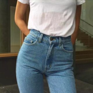 アメリカンアパレル(American Apparel)のAmerican Apparel Petite Jean 27 MOM デニム(デニム/ジーンズ)