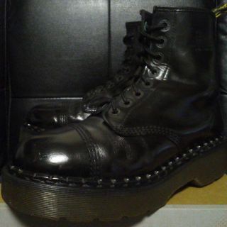 ドクターマーチン(Dr.Martens)の【専用】Dr.Martens 英国製 クレイジーボム UK9 厚底 8ホール(ブーツ)