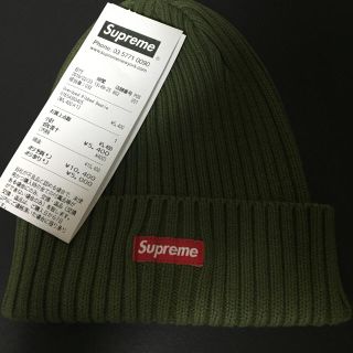 シュプリーム(Supreme)のsupreme  ビーニー   カーキ(ニット帽/ビーニー)