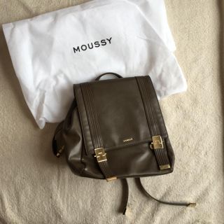 マウジー(moussy)のマウジー MOUSSY リュック グレー(リュック/バックパック)