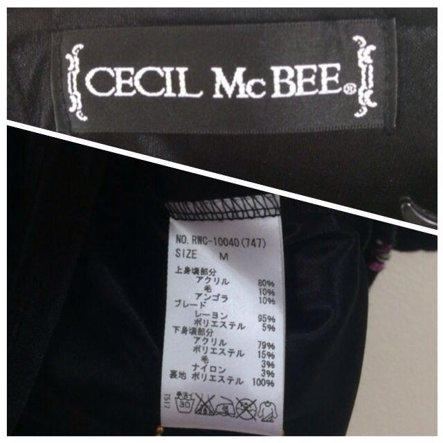 CECIL McBEE(セシルマクビー)のCECIL McBEE ワンピース レディースのワンピース(ミニワンピース)の商品写真