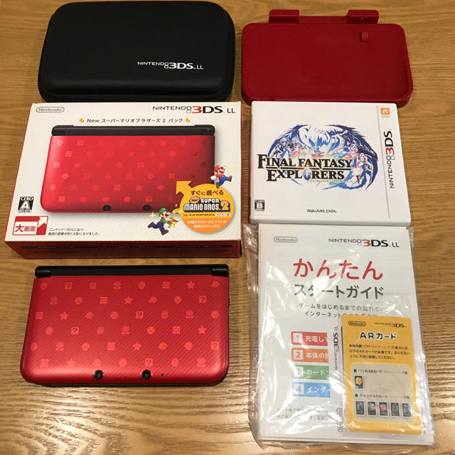 ニンテンドー3DS LL New スーパーマリオブラザーズ 2パック