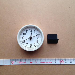 ムジルシリョウヒン(MUJI (無印良品))の無印良品 ミニクロック 置き時計 卓上(置時計)