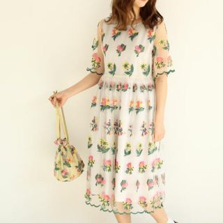 ドットアンドストライプスチャイルドウーマン(Dot&Stripes CHILDWOMAN)のDot&Stripes CHILD WOMAN ワンピース(ひざ丈ワンピース)