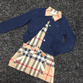 バーバリー(BURBERRY)の美品 バーバリー☆チュニック7y(ワンピース)