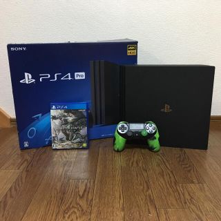 PS4 Pro &モンハンワールド&α(家庭用ゲーム機本体)