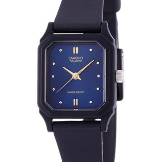 カシオ(CASIO)の最終 CASIO カシオ BASIC  LQ-142E-2A ブルー×ブラック(腕時計)
