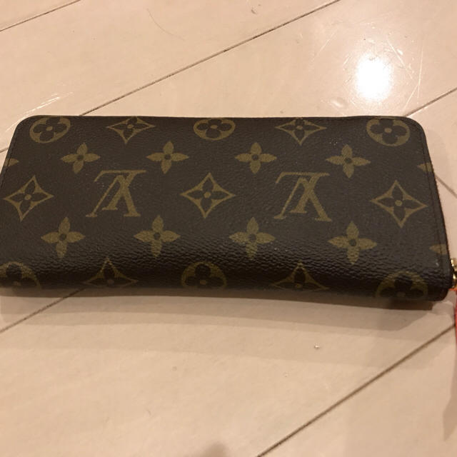 LOUIS VUITTON(ルイヴィトン)のルイヴィトン  ポルトフォイユ・クレマンス ピンクオレンジ 美品 レディースのファッション小物(財布)の商品写真