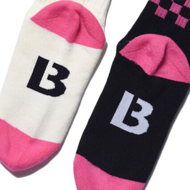 I&ME × BILLY’S CRAZY SOX PINK CHECKER メンズのレッグウェア(その他)の商品写真