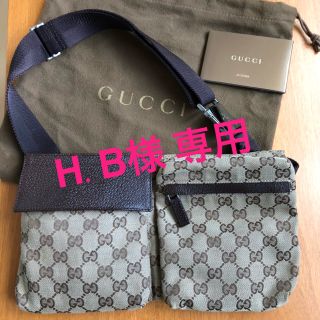 グッチ(Gucci)のGUCCI ウェストポーチ GG ベージュ×ブラウン(ボディバッグ/ウエストポーチ)