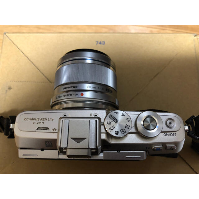 OLYMPUS - OLYMPUS PEN E-PL7 +単焦点M.ZUIKO 25mm F1.8の通販 by また