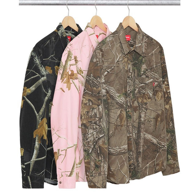 Supreme Realtree Camo Flannel Shirt M