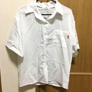 ゴゴシング(GOGOSING)の【red様専用】ストライプ柄シャツ(シャツ/ブラウス(半袖/袖なし))