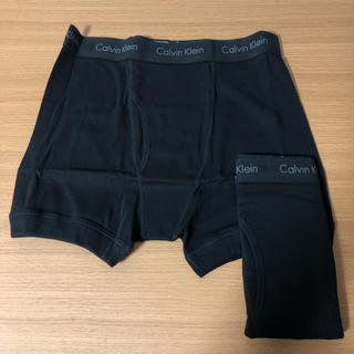 カルバンクライン(Calvin Klein)のCalvin klein の黒のボクサーパンツ サイズM 2枚セット(ボクサーパンツ)
