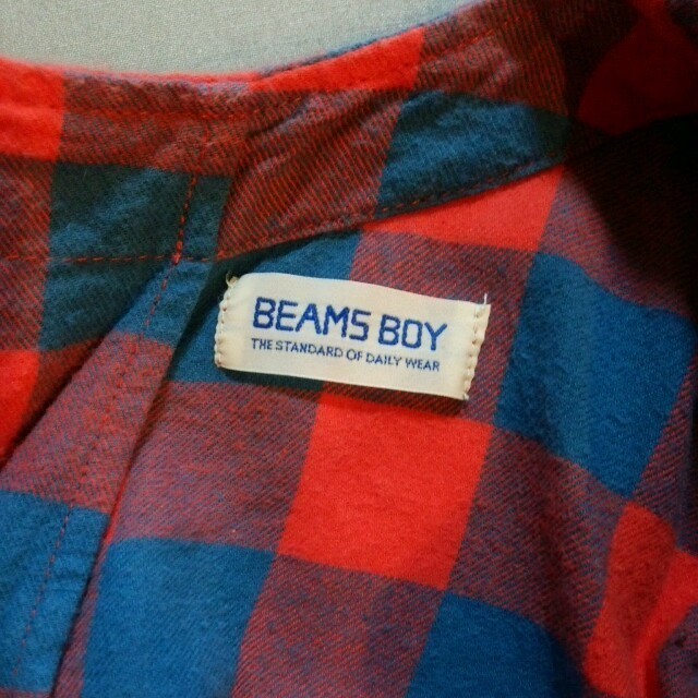 BEAMS BOY(ビームスボーイ)のBEAMSBOYのチェックワンピース レディースのワンピース(ひざ丈ワンピース)の商品写真