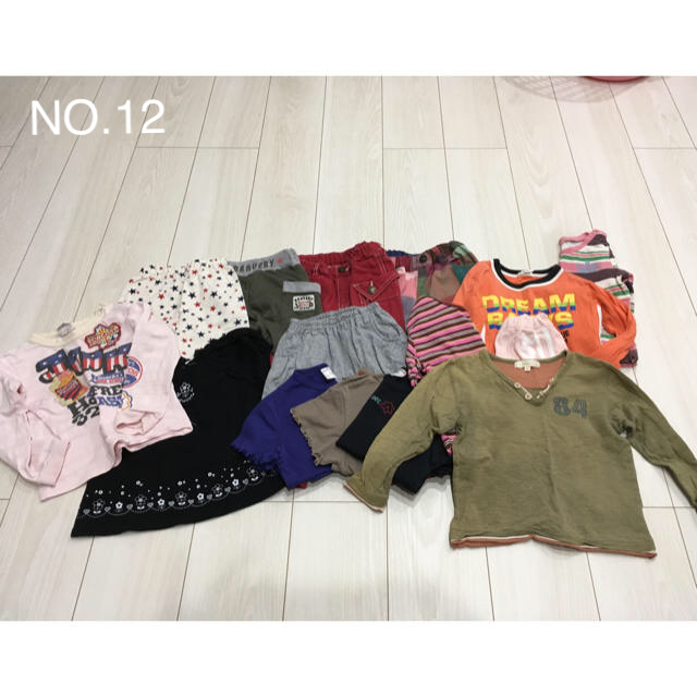 HusHush(ハッシュアッシュ)の12  まとめ売り 女の子 95 キッズ/ベビー/マタニティのキッズ服女の子用(90cm~)(その他)の商品写真