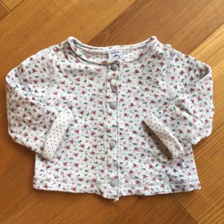 プチバトー(PETIT BATEAU)のプチバトー 6m 67cm カーディガン(カーディガン/ボレロ)