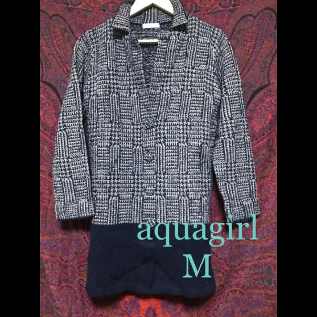 aquagirl(アクアガール)のaquagirl♡ニットロングカーディガン レディースのトップス(カーディガン)の商品写真