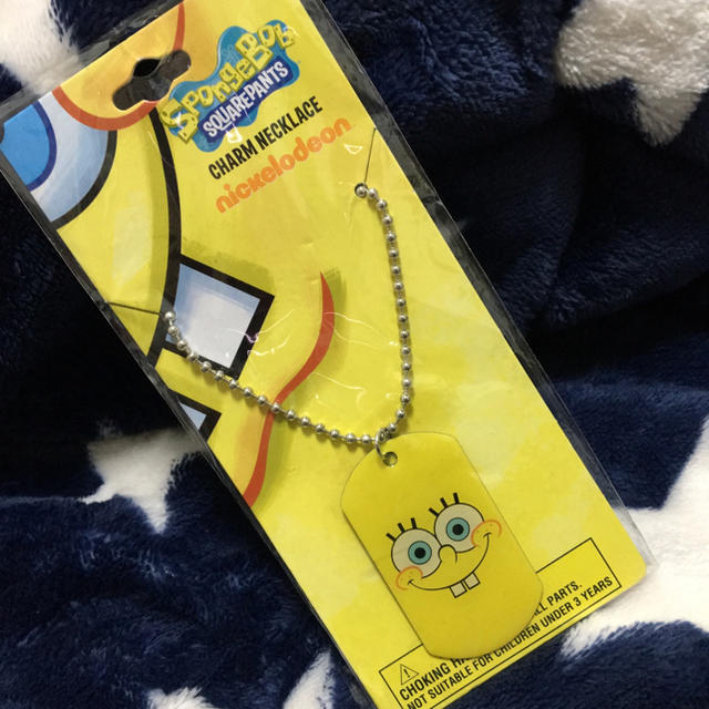 Spongebob Squarepants スポンジボブ チャーム ネックレスの通販 By ごままん S Shop ラクマ