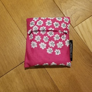 マリメッコ(marimekko)のマリメッコ　スマートバッグ　プケッティ  ピンク　エコバッグ　未使用品(エコバッグ)