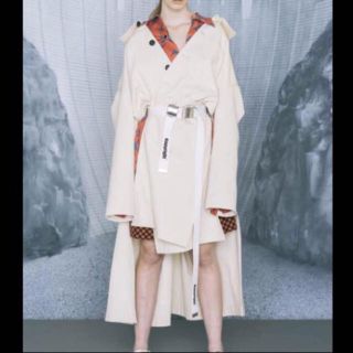 サンシー(SUNSEA)のNEON SIGN  breaker coat  サイズ2(トレンチコート)