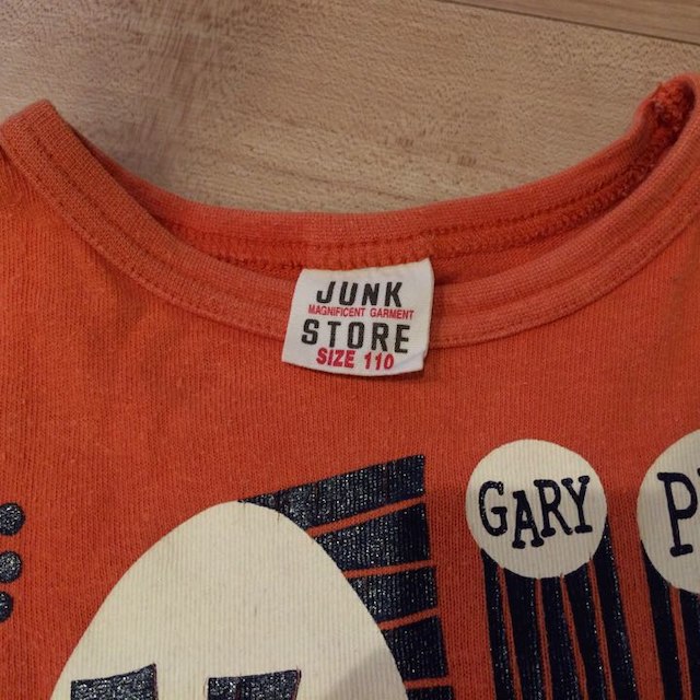 JUNK STORE(ジャンクストアー)のキッズTシャツ JUNK STORE 110 キッズ/ベビー/マタニティのキッズ服男の子用(90cm~)(Tシャツ/カットソー)の商品写真