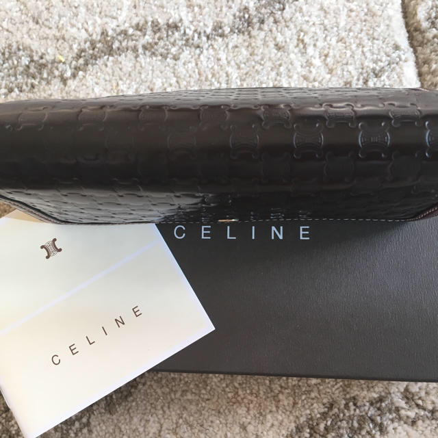 celine(セリーヌ)の専用 予約中✨CELINE ✨長財布✨ブラウン レザー✨箱なし レディースのファッション小物(財布)の商品写真