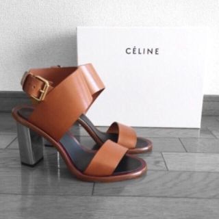 CELINE セリーヌ バンバン サンダル ブラック 38