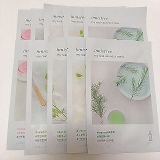 イニスフリー(Innisfree)の【送料込み】innisfree イニスフリー フェイスパック 10枚セット(パック/フェイスマスク)