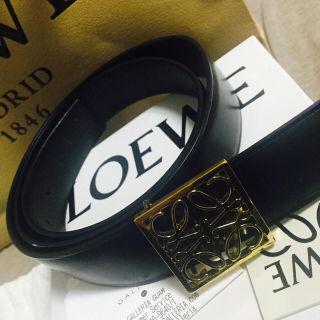 ロエベ(LOEWE)の【40%OFF】LOEWEアナグラムロゴバックルベルト(ベルト)