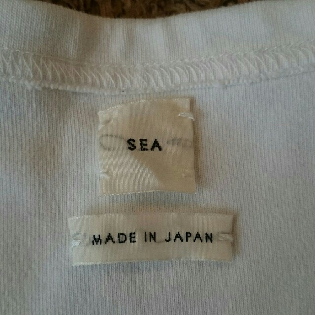 SEA(シー)のsea ヴィンテージ  vintage ルーズVネック TEE レディースのトップス(Tシャツ(長袖/七分))の商品写真