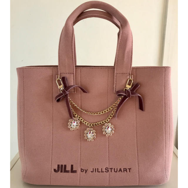JILL by JILLSTUART(ジルバイジルスチュアート)の♡ジルバイジル♡ジュエルリボントート大♡ レディースのバッグ(トートバッグ)の商品写真