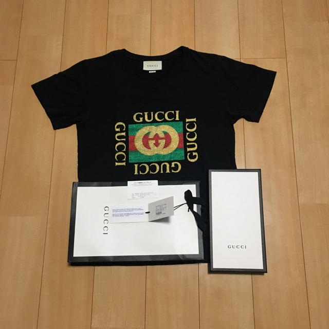 Gucci(グッチ)の17aw gucci ロゴＴシャツ メンズのトップス(Tシャツ/カットソー(半袖/袖なし))の商品写真