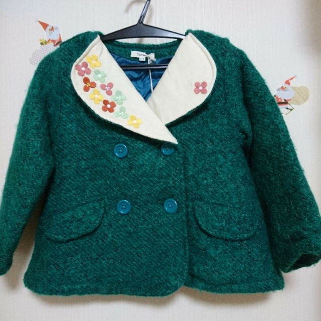 Seraph(セラフ)の【110㎝】ｾﾗﾌ・新品 キッズ/ベビー/マタニティのキッズ服女の子用(90cm~)(ジャケット/上着)の商品写真