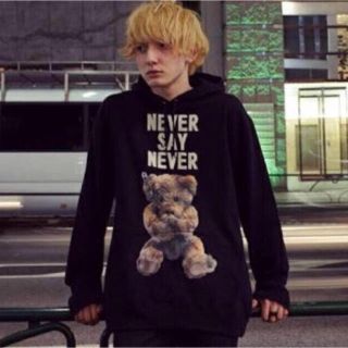 ミルクボーイ(MILKBOY)のMILKBOY NEVER SAY NEVER パーカー(パーカー)