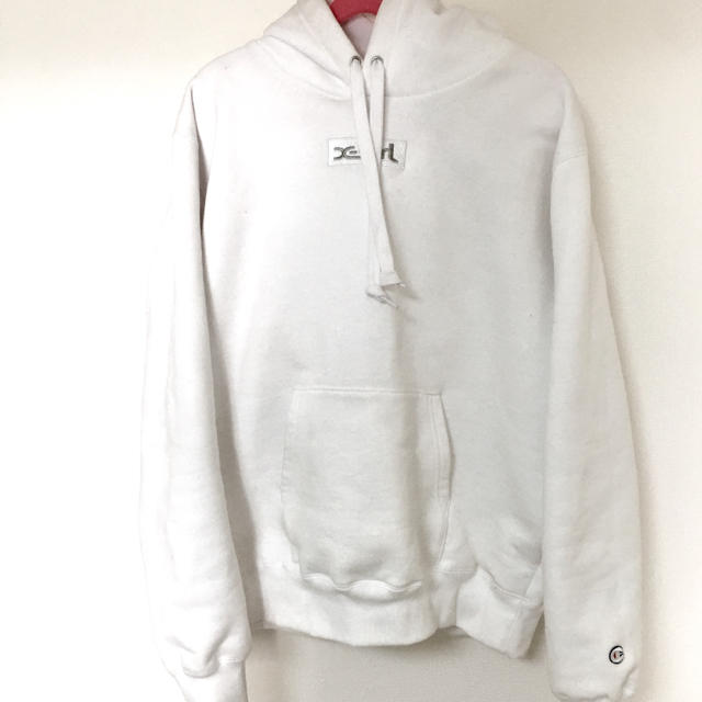 Champion(チャンピオン)のX-girl x CHAMPION HOODIE パーカー レディースのトップス(パーカー)の商品写真