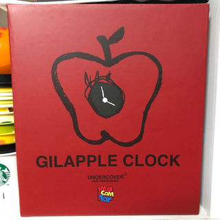アンダーカバー undercover Gilapple Clock 時計 りんご